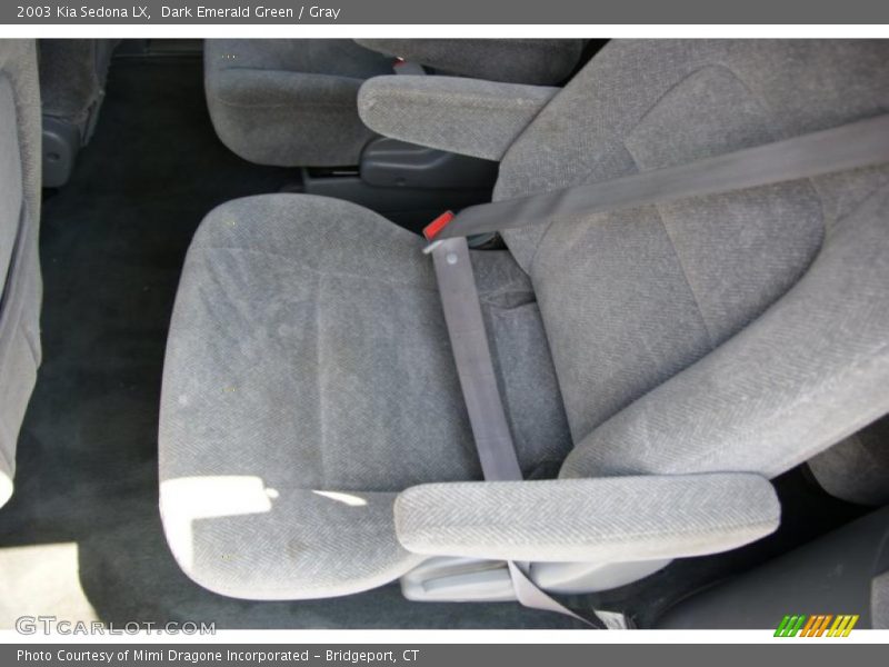 Dark Emerald Green / Gray 2003 Kia Sedona LX