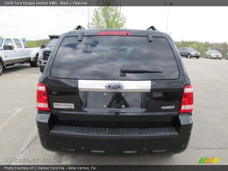 Black / Charcoal 2008 Ford Escape Limited 4WD