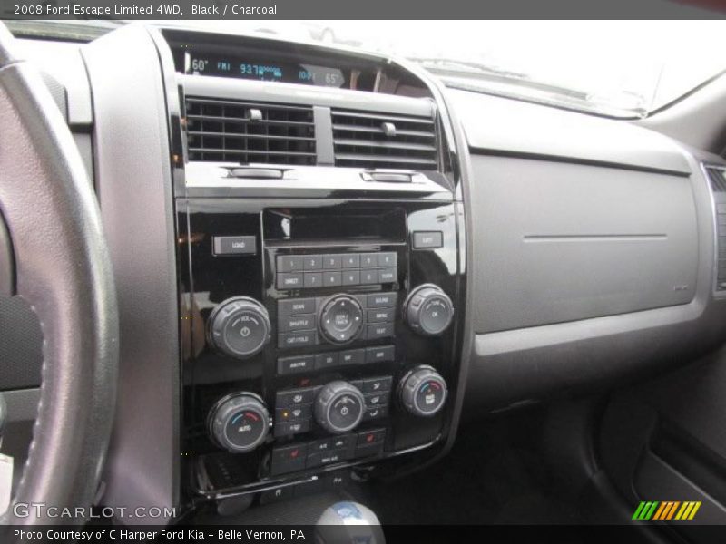 Black / Charcoal 2008 Ford Escape Limited 4WD