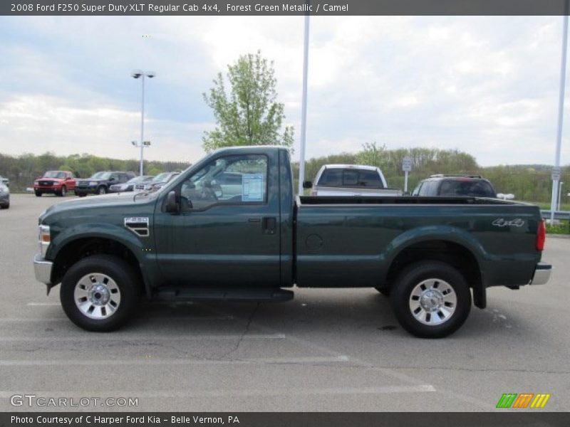  2008 F250 Super Duty XLT Regular Cab 4x4 Forest Green Metallic
