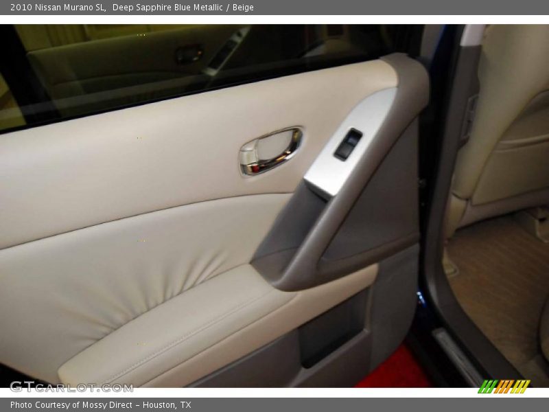 Deep Sapphire Blue Metallic / Beige 2010 Nissan Murano SL