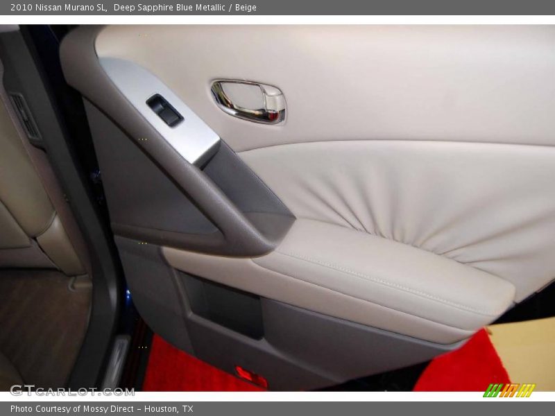 Deep Sapphire Blue Metallic / Beige 2010 Nissan Murano SL