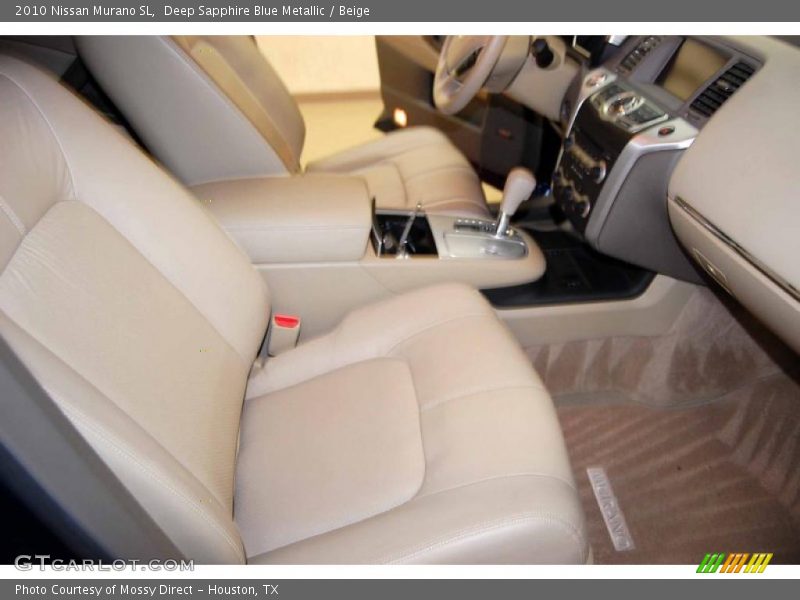 Deep Sapphire Blue Metallic / Beige 2010 Nissan Murano SL