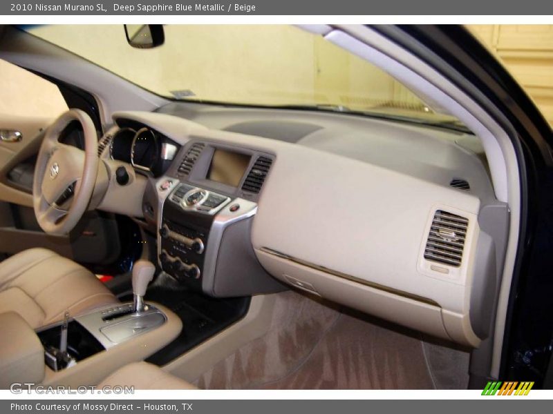 Deep Sapphire Blue Metallic / Beige 2010 Nissan Murano SL