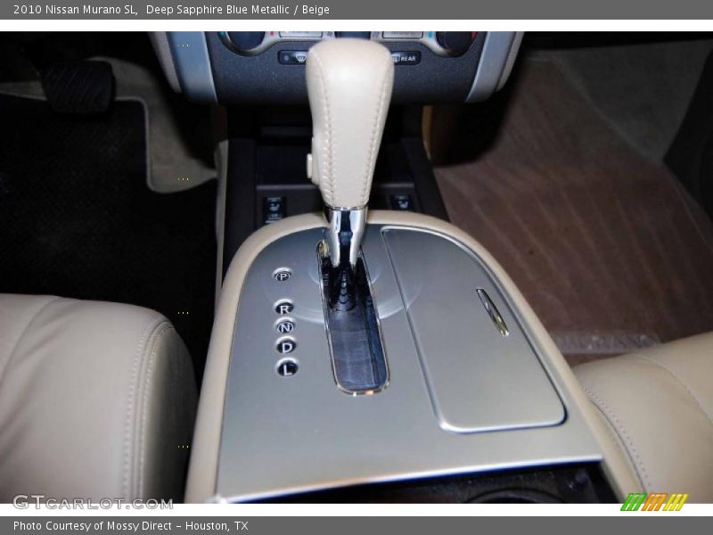 Deep Sapphire Blue Metallic / Beige 2010 Nissan Murano SL
