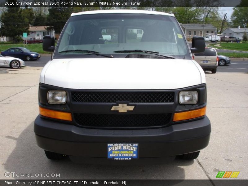 Summit White / Medium Pewter 2010 Chevrolet Express 2500 Moving Van