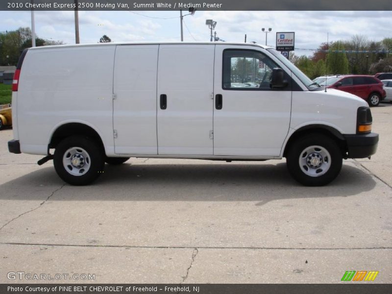 Summit White / Medium Pewter 2010 Chevrolet Express 2500 Moving Van