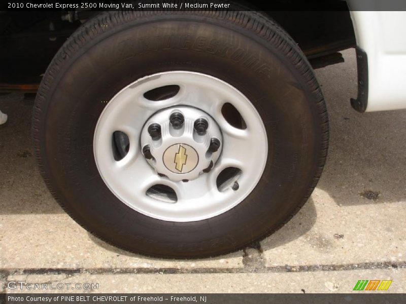 Summit White / Medium Pewter 2010 Chevrolet Express 2500 Moving Van