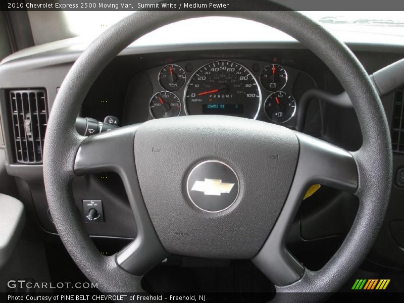 Summit White / Medium Pewter 2010 Chevrolet Express 2500 Moving Van
