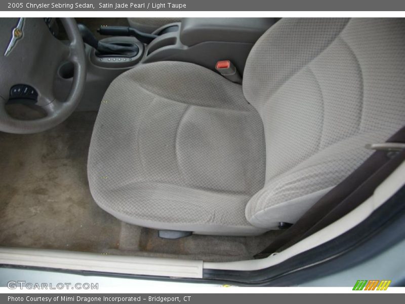 Satin Jade Pearl / Light Taupe 2005 Chrysler Sebring Sedan
