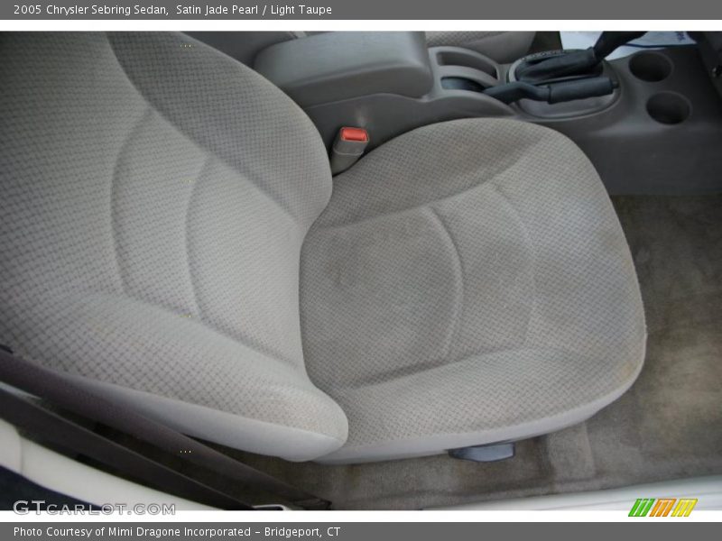 Satin Jade Pearl / Light Taupe 2005 Chrysler Sebring Sedan