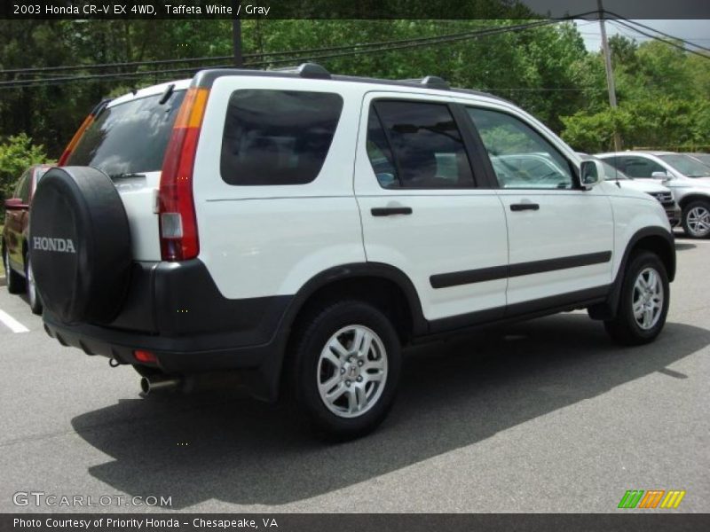 Taffeta White / Gray 2003 Honda CR-V EX 4WD