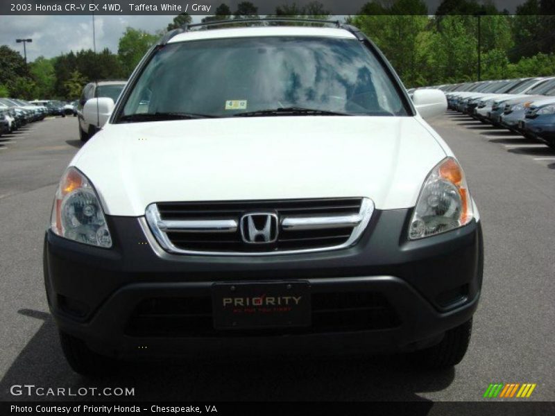 Taffeta White / Gray 2003 Honda CR-V EX 4WD