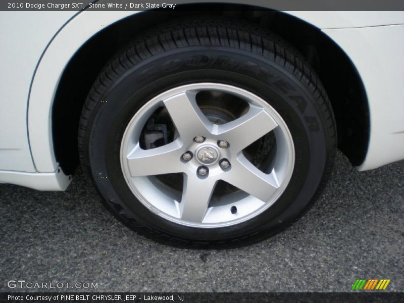 Stone White / Dark Slate Gray 2010 Dodge Charger SXT