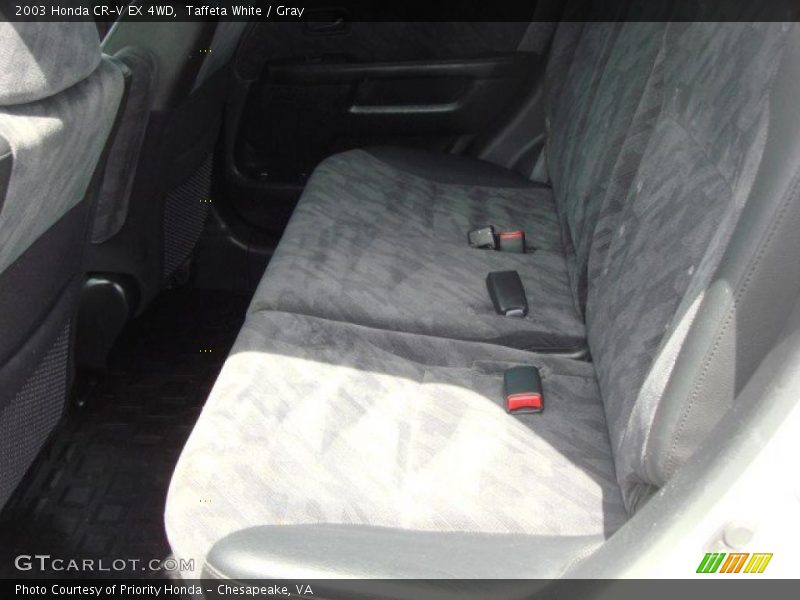 Taffeta White / Gray 2003 Honda CR-V EX 4WD