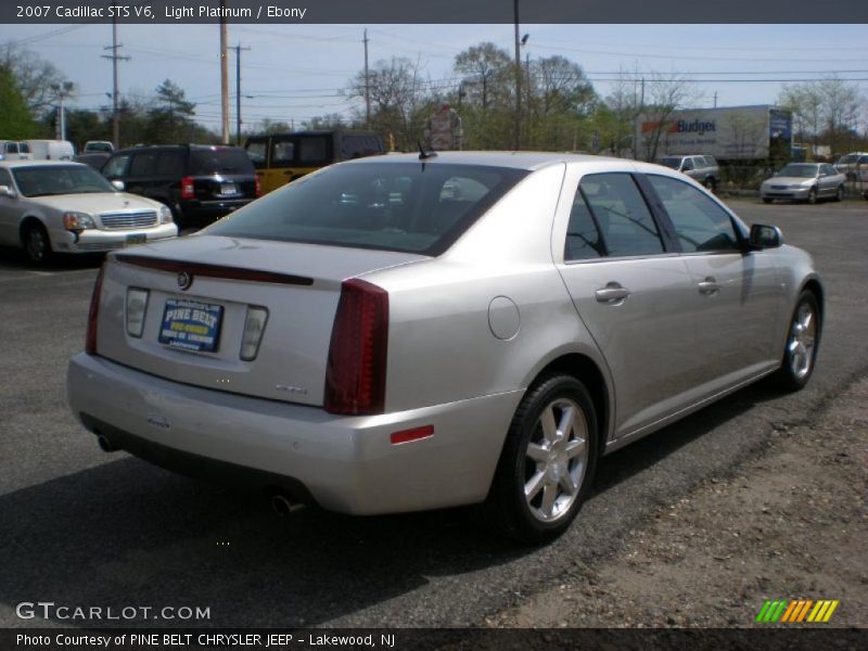 Light Platinum / Ebony 2007 Cadillac STS V6