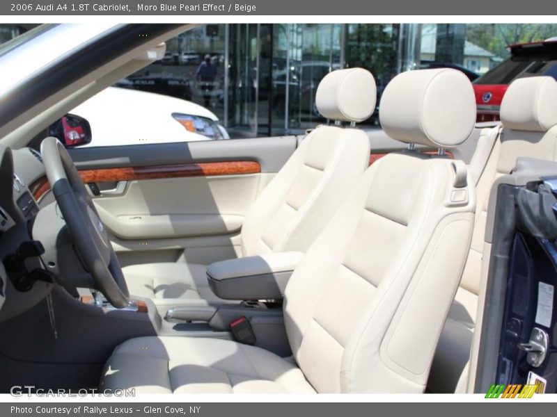 Moro Blue Pearl Effect / Beige 2006 Audi A4 1.8T Cabriolet