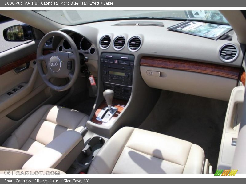 Moro Blue Pearl Effect / Beige 2006 Audi A4 1.8T Cabriolet