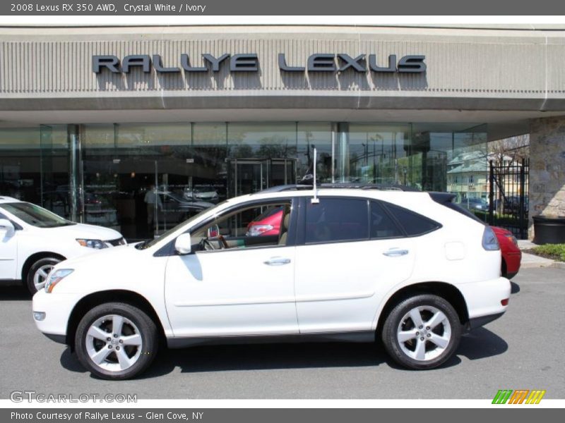 Crystal White / Ivory 2008 Lexus RX 350 AWD