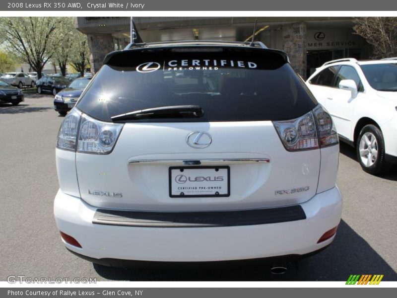 Crystal White / Ivory 2008 Lexus RX 350 AWD