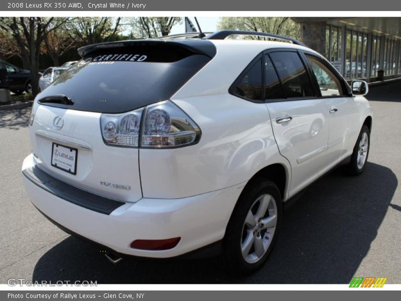 Crystal White / Ivory 2008 Lexus RX 350 AWD