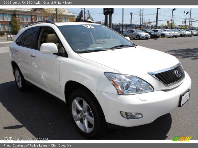Crystal White / Ivory 2008 Lexus RX 350 AWD