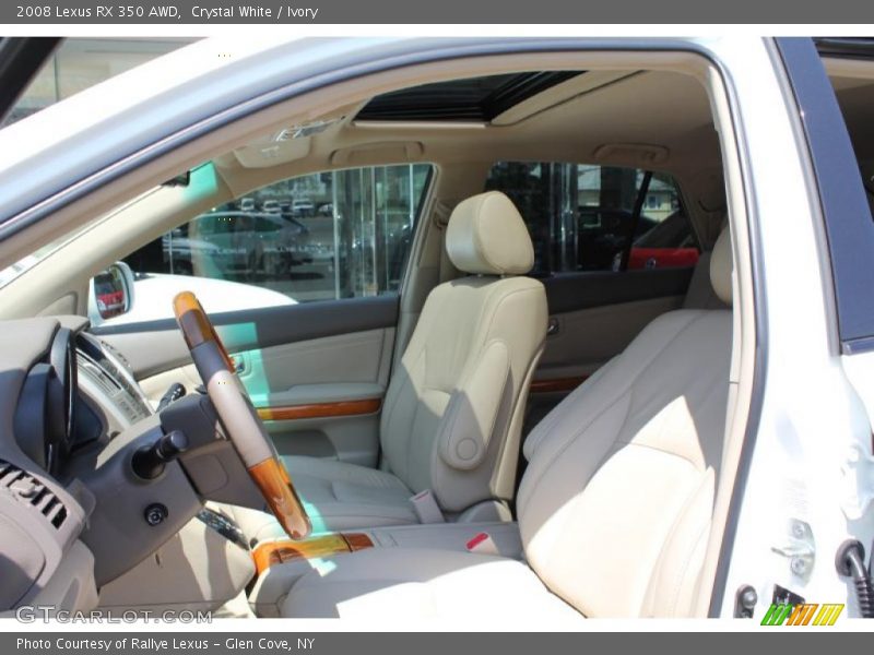 Crystal White / Ivory 2008 Lexus RX 350 AWD