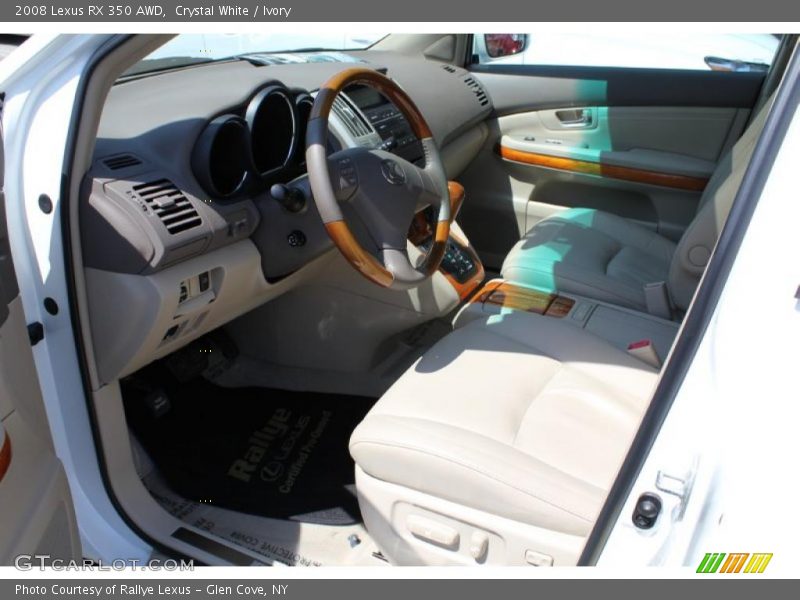 Crystal White / Ivory 2008 Lexus RX 350 AWD