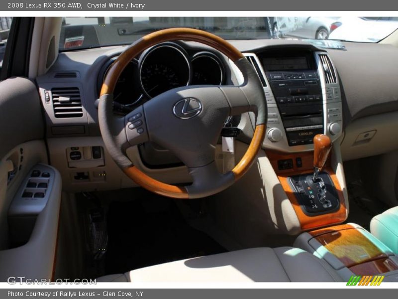 Crystal White / Ivory 2008 Lexus RX 350 AWD