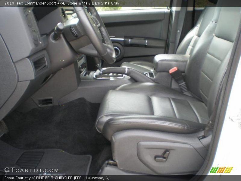 Stone White / Dark Slate Gray 2010 Jeep Commander Sport 4x4