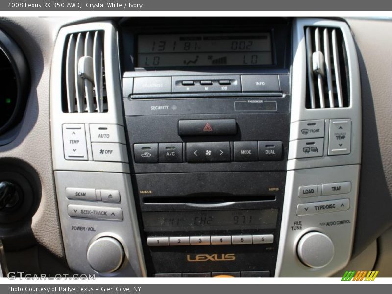 Crystal White / Ivory 2008 Lexus RX 350 AWD