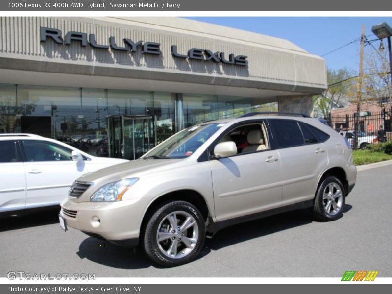 Savannah Metallic / Ivory 2006 Lexus RX 400h AWD Hybrid