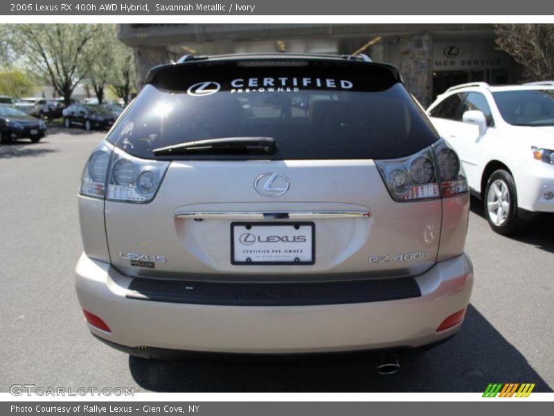 Savannah Metallic / Ivory 2006 Lexus RX 400h AWD Hybrid