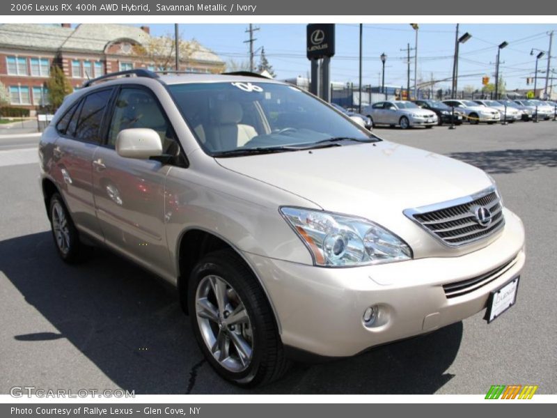 Savannah Metallic / Ivory 2006 Lexus RX 400h AWD Hybrid