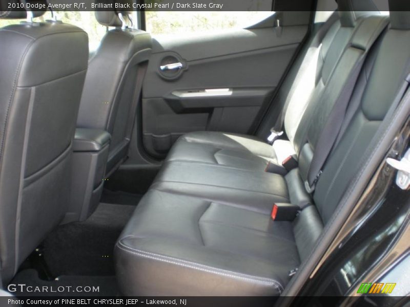 Brilliant Black Crystal Pearl / Dark Slate Gray 2010 Dodge Avenger R/T