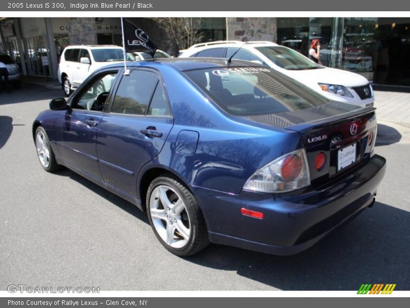 Indigo Ink Blue Pearl / Black 2005 Lexus IS 300
