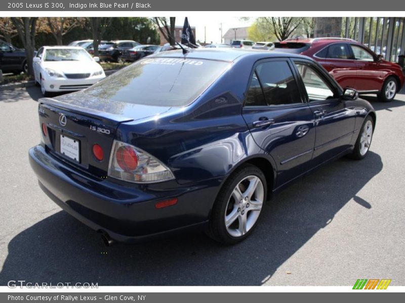 Indigo Ink Blue Pearl / Black 2005 Lexus IS 300