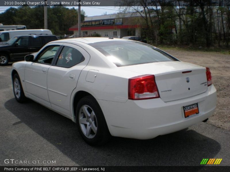 Stone White / Dark Slate Gray 2010 Dodge Charger SXT