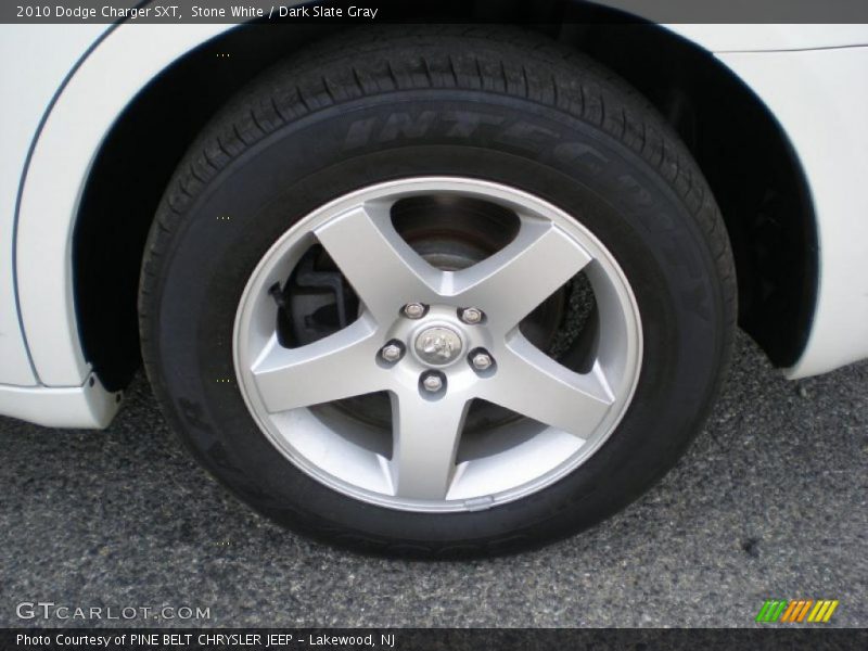 Stone White / Dark Slate Gray 2010 Dodge Charger SXT