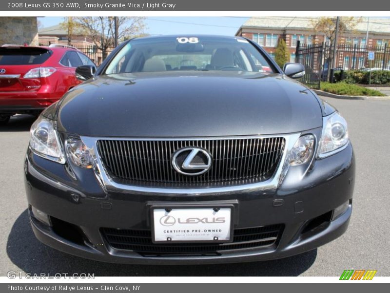 Smoky Granite Mica / Light Gray 2008 Lexus GS 350 AWD