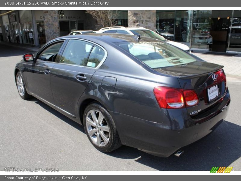 Smoky Granite Mica / Light Gray 2008 Lexus GS 350 AWD