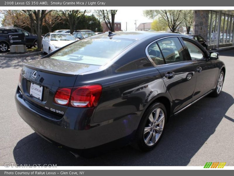 Smoky Granite Mica / Light Gray 2008 Lexus GS 350 AWD