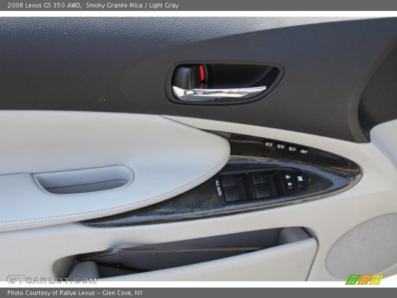 Smoky Granite Mica / Light Gray 2008 Lexus GS 350 AWD