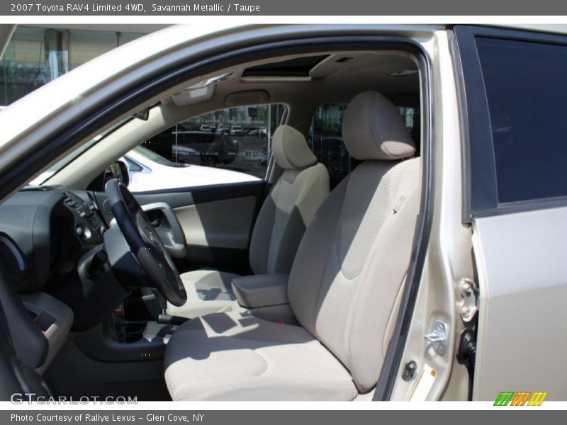 Savannah Metallic / Taupe 2007 Toyota RAV4 Limited 4WD