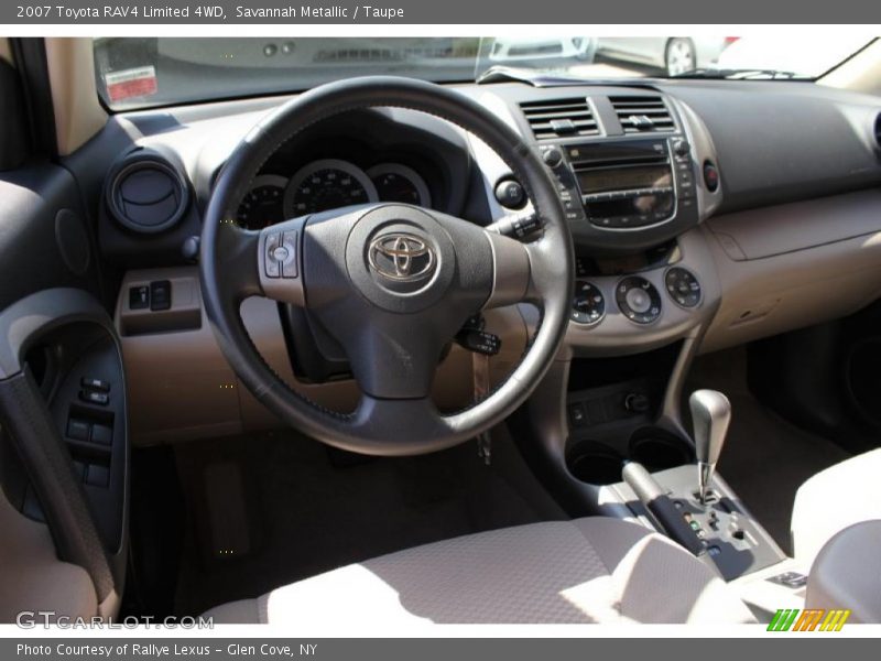 Savannah Metallic / Taupe 2007 Toyota RAV4 Limited 4WD