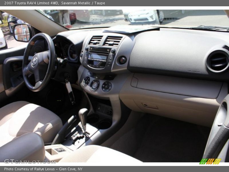 Savannah Metallic / Taupe 2007 Toyota RAV4 Limited 4WD
