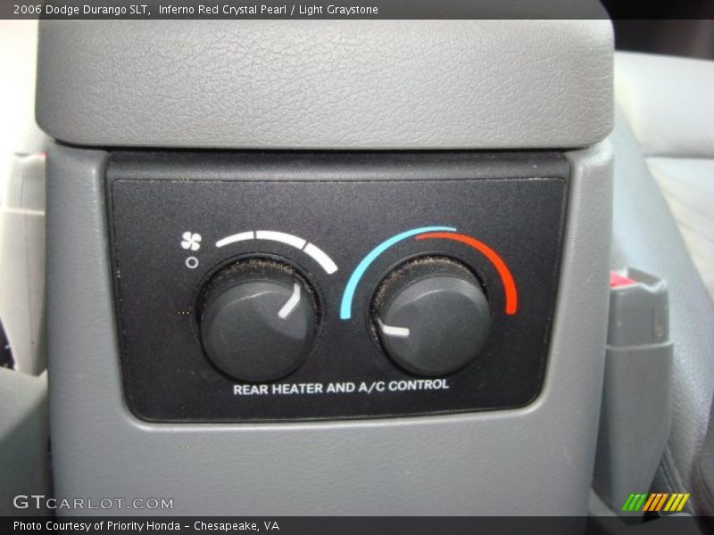 Inferno Red Crystal Pearl / Light Graystone 2006 Dodge Durango SLT