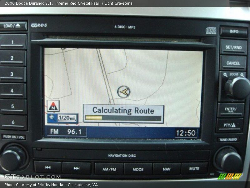 Inferno Red Crystal Pearl / Light Graystone 2006 Dodge Durango SLT