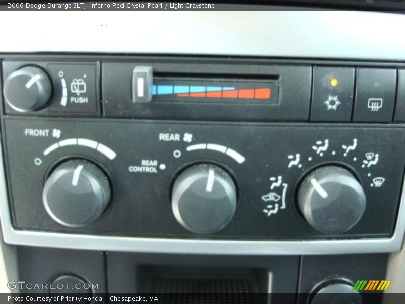 Inferno Red Crystal Pearl / Light Graystone 2006 Dodge Durango SLT