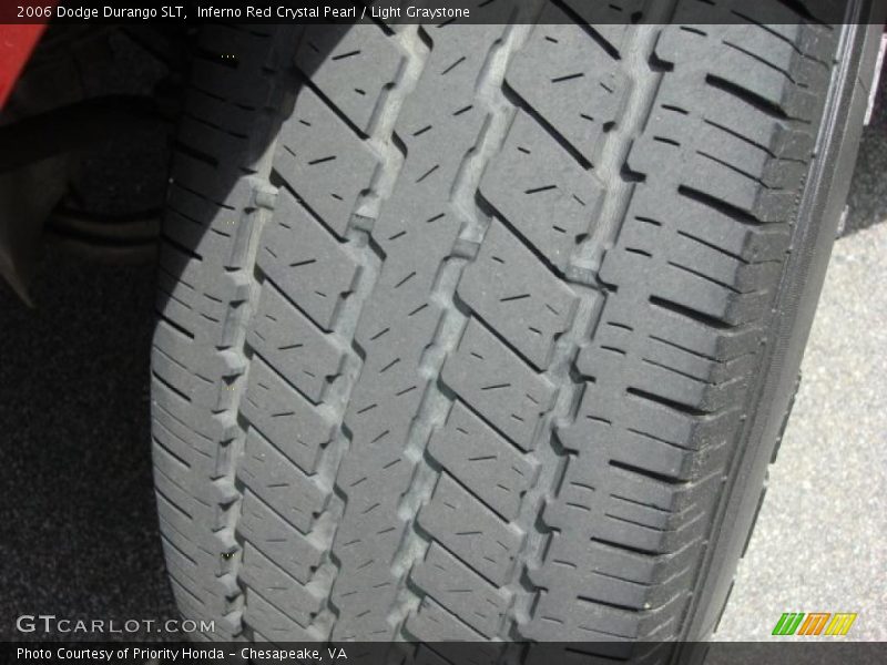 Inferno Red Crystal Pearl / Light Graystone 2006 Dodge Durango SLT